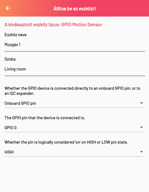 Motion Sensor
