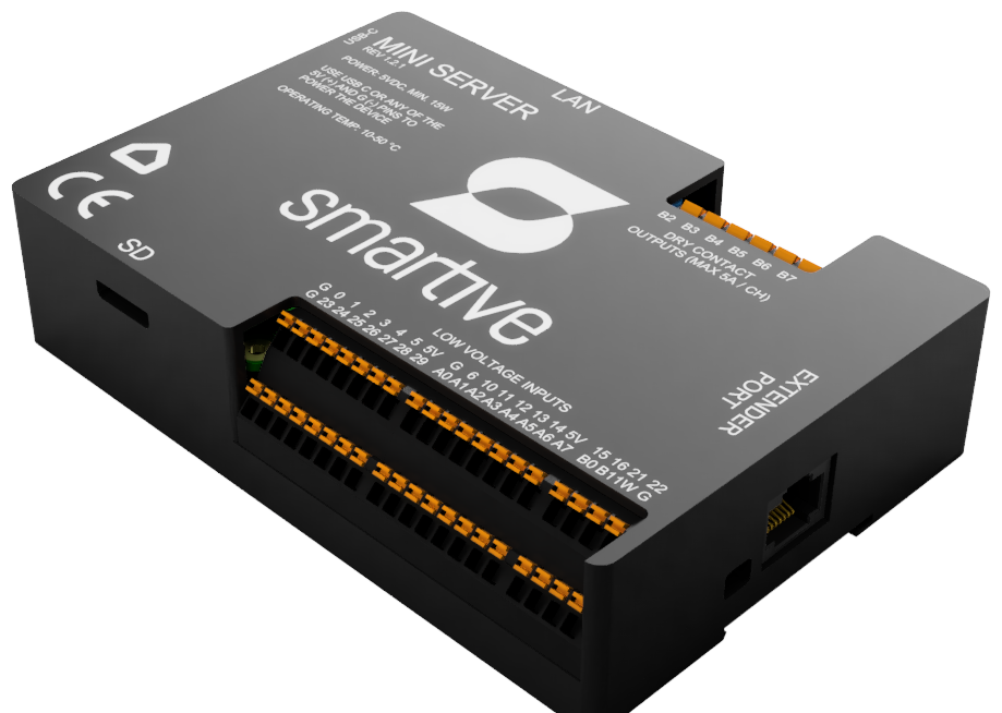 Smartive Server külső nézet